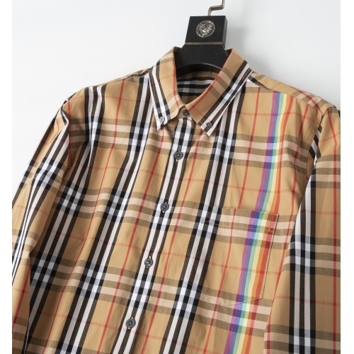 Cheap Burberry Shirts Long Sleeved For Men #947921 Replica Wholesale [$36.00 USD] [ITEM#947921] on Replica Burberry Shirts