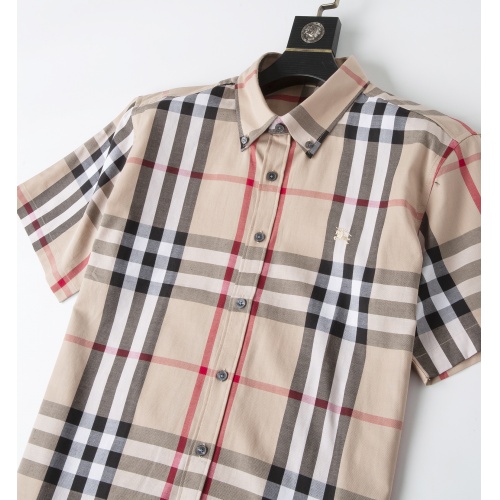 Cheap Burberry Shirts Short Sleeved For Men #947943 Replica Wholesale [$32.00 USD] [ITEM#947943] on Replica Burberry Shirts