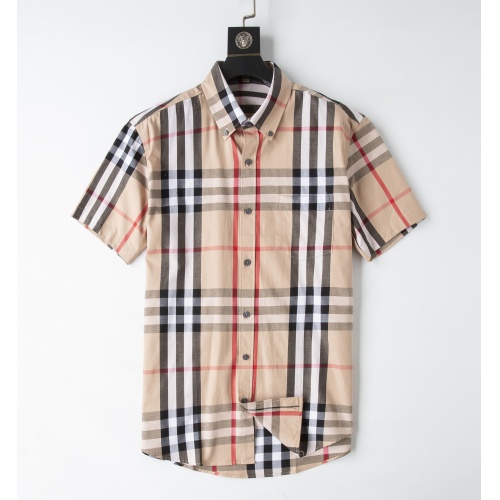 Cheap Burberry Shirts Short Sleeved For Men #947944 Replica Wholesale [$32.00 USD] [ITEM#947944] on Replica Burberry Shirts