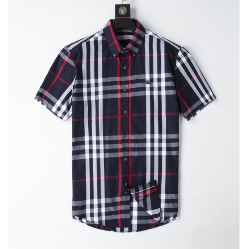 Cheap Burberry Shirts Short Sleeved For Men #947945 Replica Wholesale [$32.00 USD] [ITEM#947945] on Replica Burberry Shirts