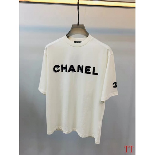 Chanel T-Shirts Short Sleeved For Unisex #947976