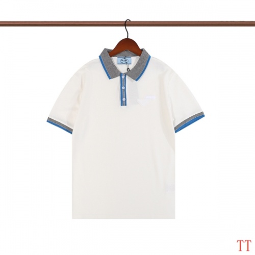 Cheap Prada T-Shirts Short Sleeved For Men #948006 Replica Wholesale [$40.00 USD] [ITEM#948006] on Replica Prada T-Shirts