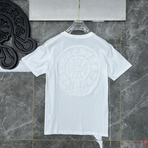 Cheap Chrome Hearts T-Shirts Short Sleeved For Men #948025 Replica Wholesale [$36.00 USD] [ITEM#948025] on Replica Chrome Hearts T-Shirts