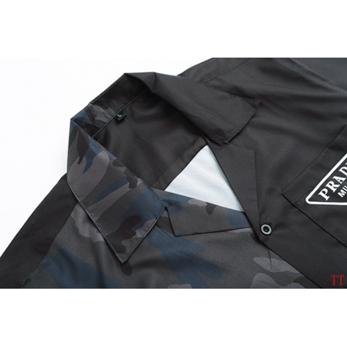 Cheap Prada Shirts Short Sleeved For Men #948039 Replica Wholesale [$36.00 USD] [ITEM#948039] on Replica Prada Shirts
