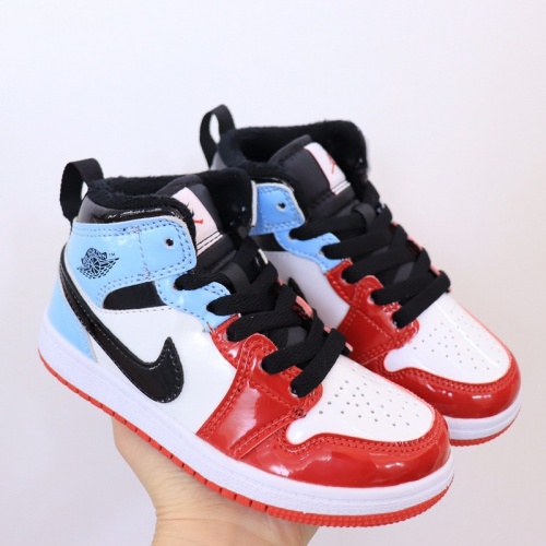 Cheap Air Jordan 1 I Kids shoes For Kids #948152 Replica Wholesale [$56.00 USD] [ITEM#948152] on Replica Air Jordan 1 I Kids shoes