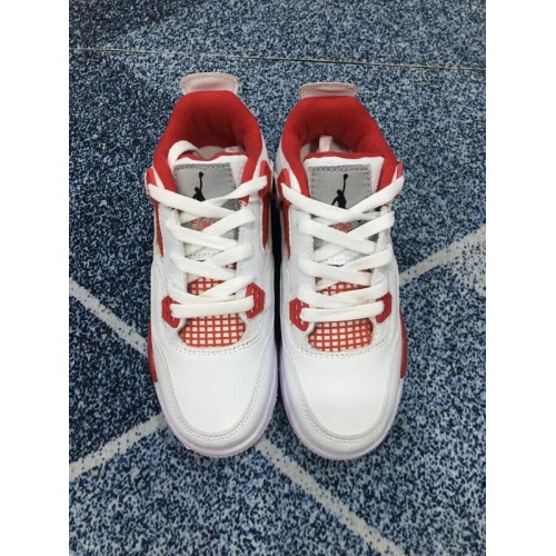 Cheap Air Jordan 4 IV Kids Shoes For Kids #948181 Replica Wholesale [$56.00 USD] [ITEM#948181] on Replica Air Jordan 4 IV Kids Shoes