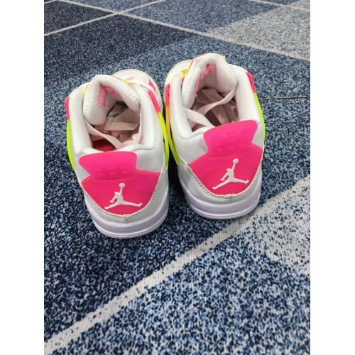 Cheap Air Jordan 4 IV Kids Shoes For Kids #948183 Replica Wholesale [$56.00 USD] [ITEM#948183] on Replica Air Jordan 4 IV Kids Shoes