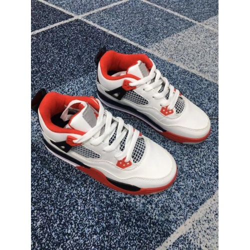 Cheap Air Jordan 4 IV Kids Shoes For Kids #948184 Replica Wholesale [$56.00 USD] [ITEM#948184] on Replica Air Jordan 4 IV Kids Shoes