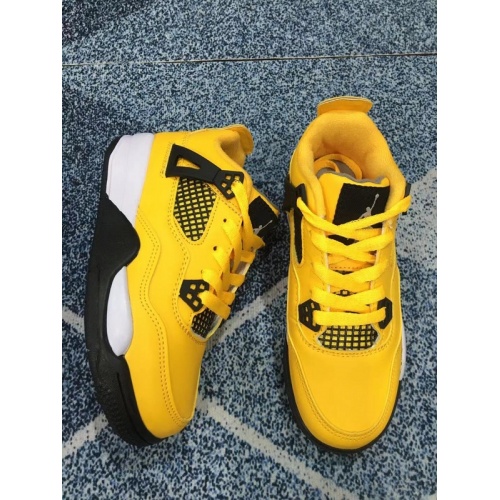 Cheap Air Jordan 4 IV Kids Shoes For Kids #948185 Replica Wholesale [$56.00 USD] [ITEM#948185] on Replica Air Jordan 4 IV Kids Shoes