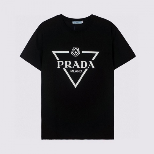 Cheap Prada T-Shirts Short Sleeved For Unisex #948549 Replica Wholesale [$26.00 USD] [ITEM#948549] on Replica Prada T-Shirts