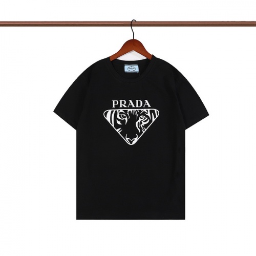Cheap Prada T-Shirts Short Sleeved For Unisex #948556 Replica Wholesale [$26.00 USD] [ITEM#948556] on Replica Prada T-Shirts