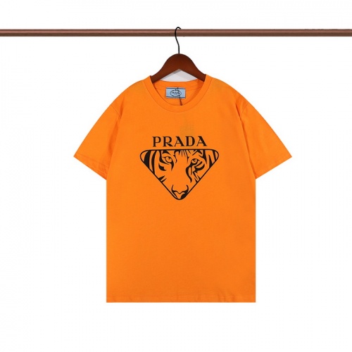 Cheap Prada T-Shirts Short Sleeved For Unisex #948557 Replica Wholesale [$26.00 USD] [ITEM#948557] on Replica Prada T-Shirts