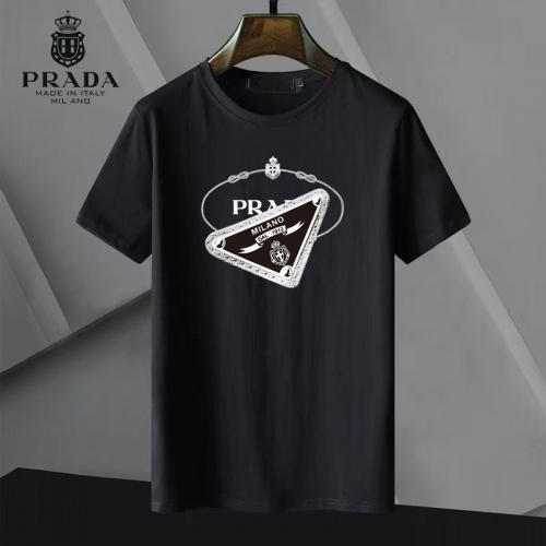 Cheap Prada T-Shirts Short Sleeved For Men #948671 Replica Wholesale [$26.00 USD] [ITEM#948671] on Replica Prada T-Shirts