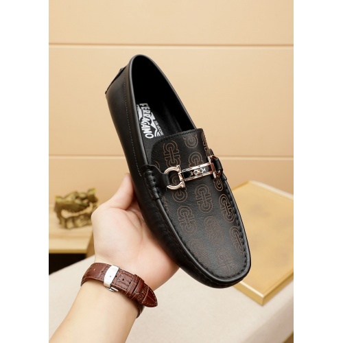 Cheap Ferragamo Leather Shoes For Men #948747 Replica Wholesale [$70.00 USD] [ITEM#948747] on Replica Salvatore Ferragamo Leather Shoes