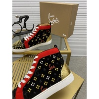 Cheap Christian Louboutin High Tops Shoes For Men #946430 Replica Wholesale [$98.00 USD] [ITEM#946430] on Replica Christian Louboutin High Top Shoes