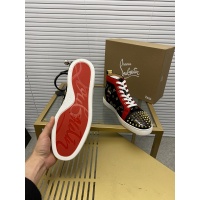 Cheap Christian Louboutin High Tops Shoes For Men #946430 Replica Wholesale [$98.00 USD] [ITEM#946430] on Replica Christian Louboutin High Top Shoes