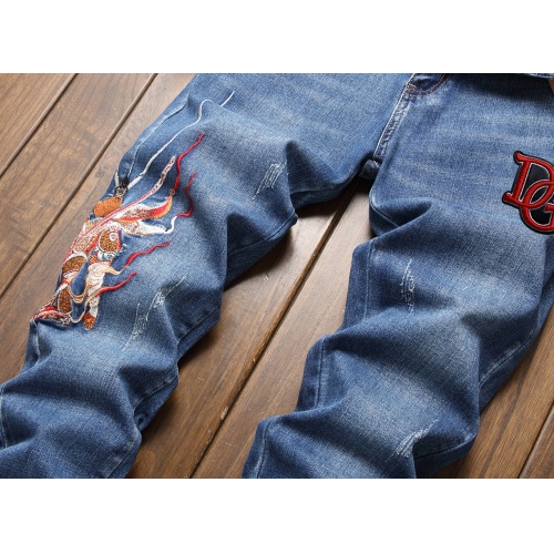 Cheap Dolce &amp; Gabbana D&amp;G Jeans For Men #948902 Replica Wholesale [$48.00 USD] [ITEM#948902] on Replica Dolce &amp; Gabbana D&amp;G Jeans
