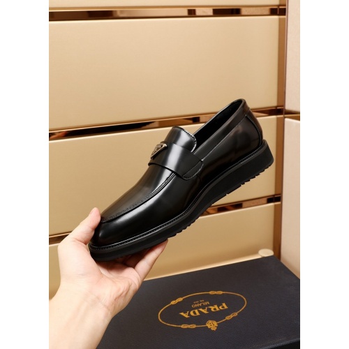 Cheap Prada Leather Shoes For Men #948932 Replica Wholesale [$98.00 USD] [ITEM#948932] on Replica Prada Leather Shoes