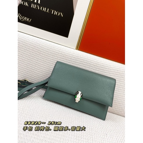Cheap Bvlgari AAA Messenger Bags For Women #949177 Replica Wholesale [$105.00 USD] [ITEM#949177] on Replica Bvlgari AAA Messenger Bags