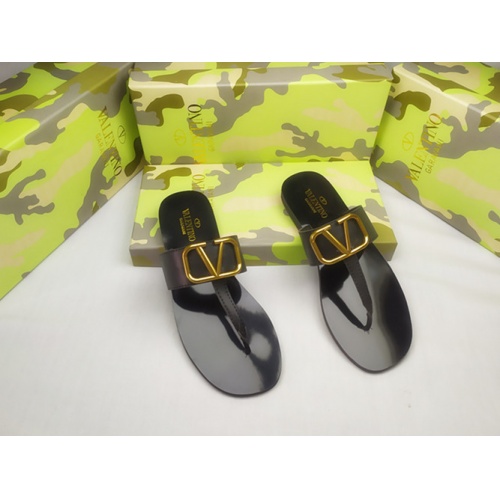 Cheap Valentino Slippers For Women #949729 Replica Wholesale [$41.00 USD] [ITEM#949729] on Replica Valentino Slippers