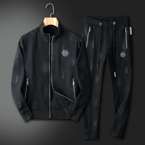 Cheap Philipp Plein PP Tracksuits Long Sleeved For Men #950058 Replica Wholesale [$92.00 USD] [ITEM#950058] on Replica Philipp Plein PP Tracksuits