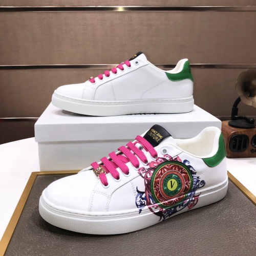 Cheap Versace Casual Shoes For Men #950442 Replica Wholesale [$82.00 USD] [ITEM#950442] on Replica Versace Casual Shoes