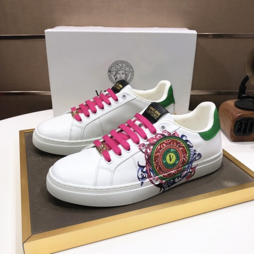 Cheap Versace Casual Shoes For Men #950442 Replica Wholesale [$82.00 USD] [ITEM#950442] on Replica Versace Casual Shoes