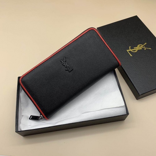 Cheap Yves Saint Laurent AAA Quality Wallets For Women #951049 Replica Wholesale [$42.00 USD] [ITEM#951049] on Replica Yves Saint Laurent AAA Wallets