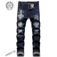 Cheap Chrome Hearts Jeans For Men #950260 Replica Wholesale [$48.00 USD] [ITEM#950260] on Replica Chrome Hearts Jeans