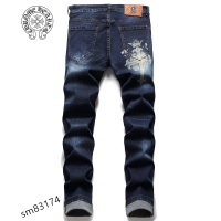 Cheap Chrome Hearts Jeans For Men #950260 Replica Wholesale [$48.00 USD] [ITEM#950260] on Replica Chrome Hearts Jeans