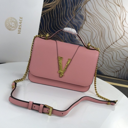 Cheap Versace AAA Quality Messenger Bags For Women #951378 Replica Wholesale [$135.00 USD] [ITEM#951378] on Replica Versace AAA Quality Messenger Bags