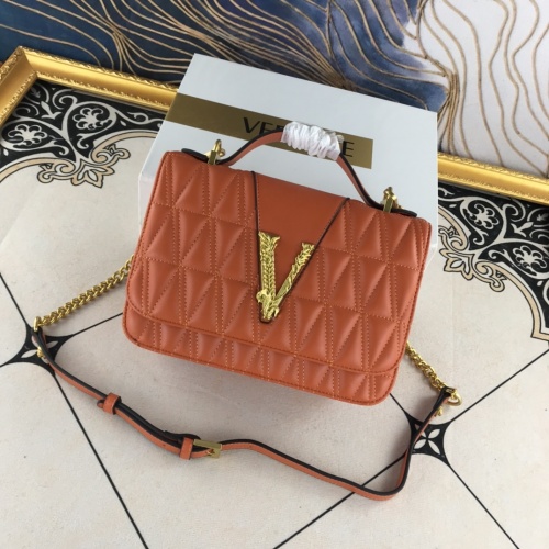 Cheap Versace AAA Quality Messenger Bags For Women #951381 Replica Wholesale [$145.00 USD] [ITEM#951381] on Replica Versace AAA Quality Messenger Bags