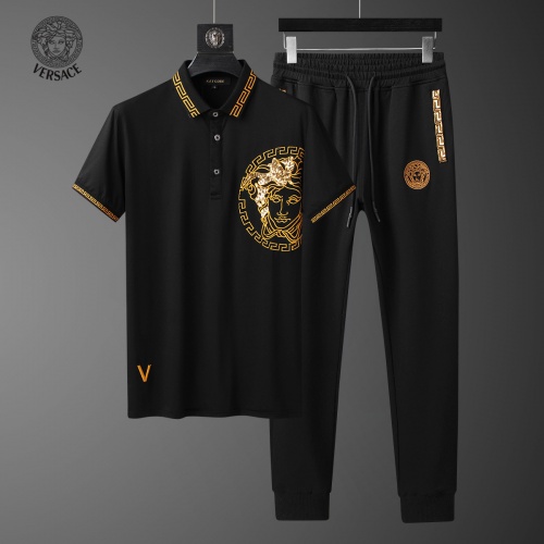 Cheap Versace Tracksuits Short Sleeved For Men #951432 Replica Wholesale [$68.00 USD] [ITEM#951432] on Replica Versace Tracksuits