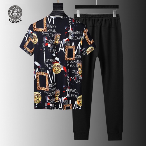 Cheap Versace Tracksuits Short Sleeved For Men #951448 Replica Wholesale [$64.00 USD] [ITEM#951448] on Replica Versace Tracksuits