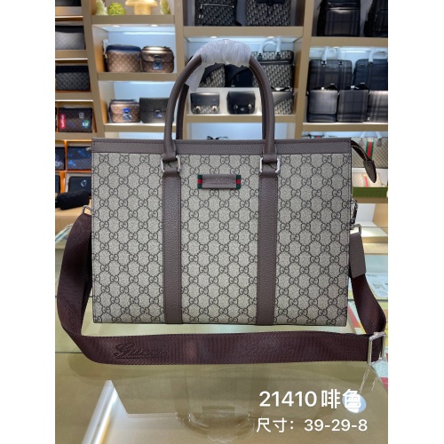 Cheap Gucci AAA Man Handbags #951782 Replica Wholesale [$145.00 USD] [ITEM#951782] on Replica Gucci AAA Man Handbags