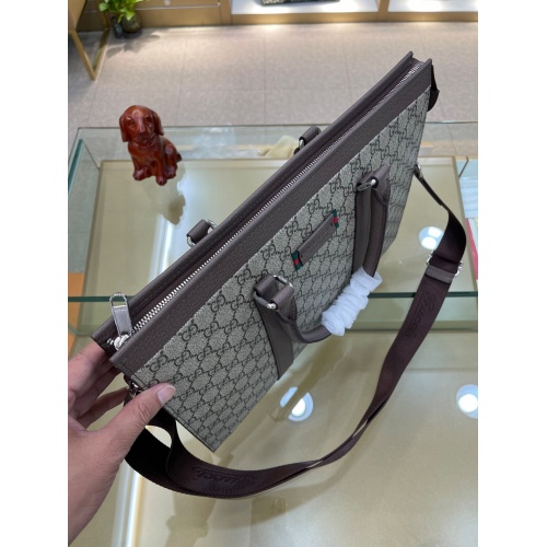 Cheap Gucci AAA Man Handbags #951782 Replica Wholesale [$145.00 USD] [ITEM#951782] on Replica Gucci AAA Man Handbags