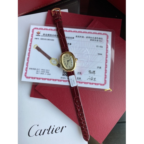 Cheap Cartier AAA Quality Watches For Women #952457 Replica Wholesale [$413.00 USD] [ITEM#952457] on Replica Cartier AAA Quality Watches