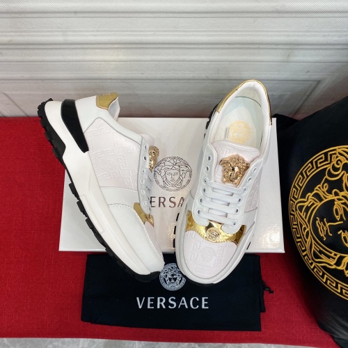 Cheap Versace Casual Shoes For Men #953479 Replica Wholesale [$82.00 USD] [ITEM#953479] on Replica Versace Casual Shoes