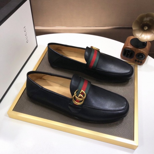 Cheap Gucci Oxfords Shoes For Men #953612 Replica Wholesale [$85.00 USD] [ITEM#953612] on Replica Gucci Oxfords Shoes