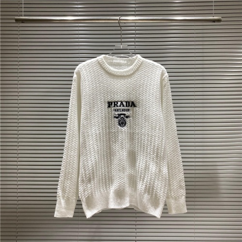 Cheap Prada Sweater Long Sleeved For Unisex #953827 Replica Wholesale [$48.00 USD] [ITEM#953827] on Replica Prada Sweater