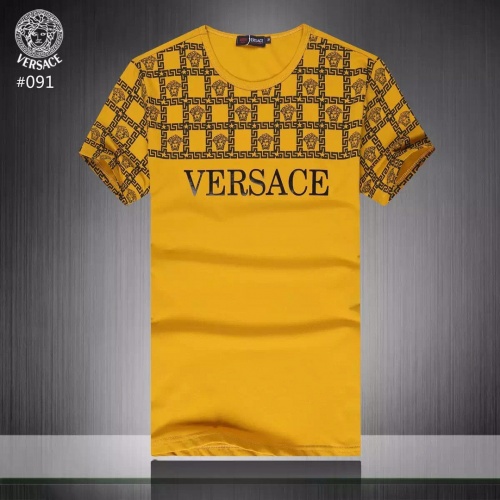 Cheap Versace T-Shirts Short Sleeved For Men #954678 Replica Wholesale [$27.00 USD] [ITEM#954678] on Replica Versace T-Shirts