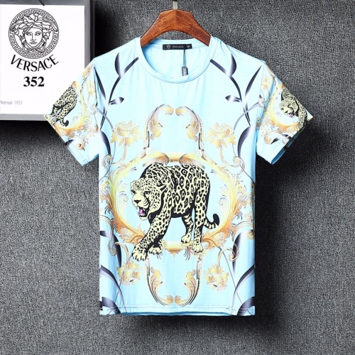 Cheap Versace T-Shirts Short Sleeved For Men #955067 Replica Wholesale [$27.00 USD] [ITEM#955067] on Replica Versace T-Shirts