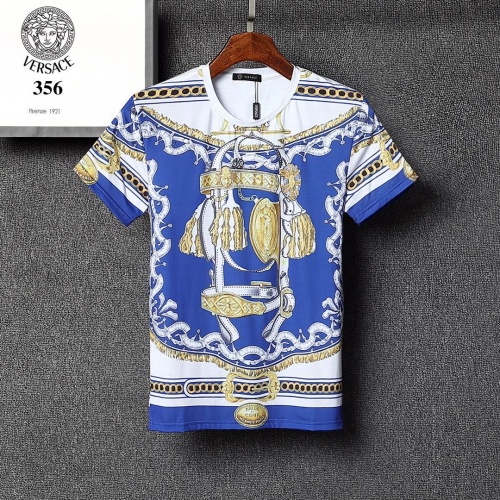 Cheap Versace T-Shirts Short Sleeved For Men #955071 Replica Wholesale [$27.00 USD] [ITEM#955071] on Replica Versace T-Shirts