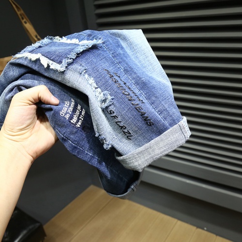 Cheap Moncler Jeans For Men #955261 Replica Wholesale [$40.00 USD] [ITEM#955261] on Replica Moncler Jeans
