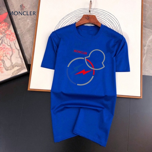 Cheap Moncler T-Shirts Short Sleeved For Men #955366 Replica Wholesale [$25.00 USD] [ITEM#955366] on Replica Moncler T-Shirts