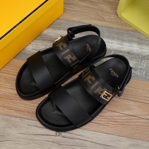 Cheap Fendi Sandal For Men #956200 Replica Wholesale [$48.00 USD] [ITEM#956200] on Replica Fendi Sandal