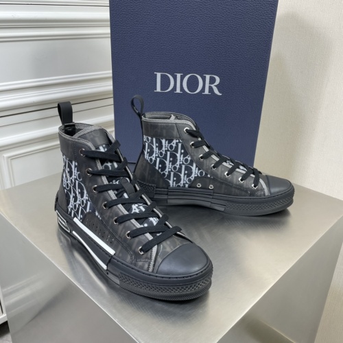 Cheap Christian Dior High Tops Shoes For Women #956268 Replica Wholesale [$76.00 USD] [ITEM#956268] on Replica Christian Dior High Top Shoes