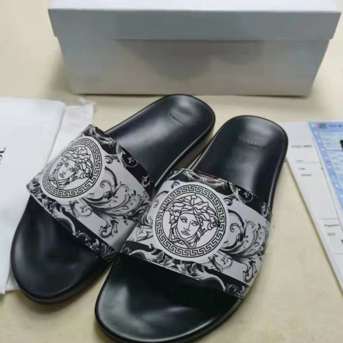 Cheap Versace Slippers For Women #956331 Replica Wholesale [$45.00 USD] [ITEM#956331] on Replica Versace Slippers