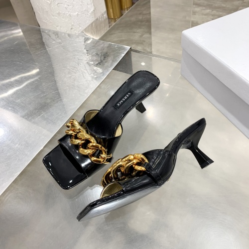 Cheap Versace Slippers For Women #956811 Replica Wholesale [$72.00 USD] [ITEM#956811] on Replica Versace Slippers