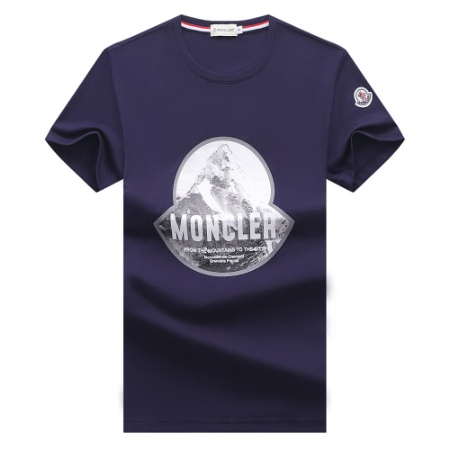 Cheap Moncler T-Shirts Short Sleeved For Men #956849 Replica Wholesale [$25.00 USD] [ITEM#956849] on Replica Moncler T-Shirts